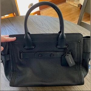 COACH Swagger 37 Leather Handbag Shoulder Bag Purse MSRP$795 AUTHENTIC